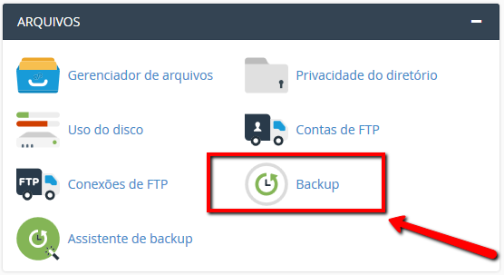 Como Fazer Backup cPanel 1