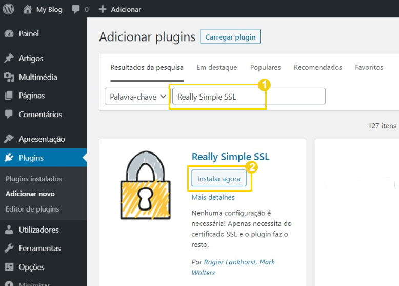 Configurar SSL HTTP no Wordpress