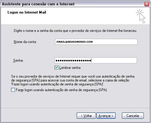 Configurar Outlook Express